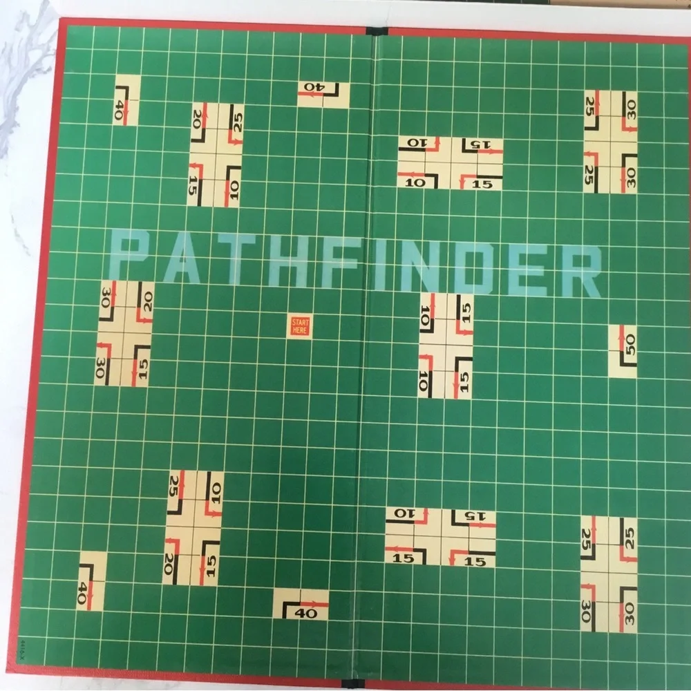 Pathfinder Board Game Milton Bradley Classic Strategy Complete VTG 1954 MB #4416